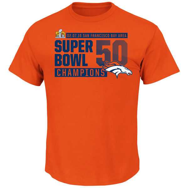 Denver Broncos Majestic Super Bowl 50 Champions Winners Take VIII WEM T-Shirt - Orange,We sell and wholesale Denver Broncos Majestic Super Bowl 50 Champions Winners Take VIII WEM T-Shirt - Orange on line form chian!
